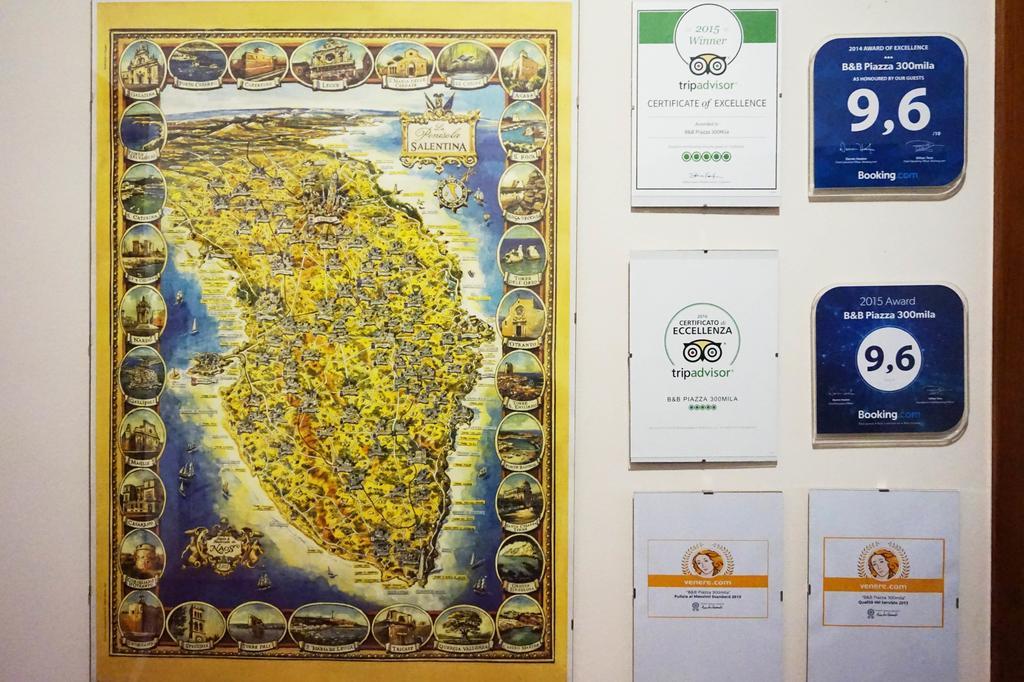B&B Piazza 300Mila Lecce Eksteriør billede
